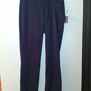 Briggs New York Black Straight Leg Pants